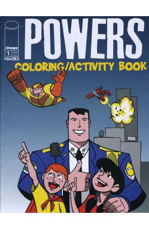 Powers Coloring/Activity Book 1 published by Image