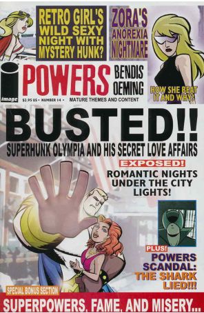 Powers 14 published by Image with cover art by Michael Avon Oeming