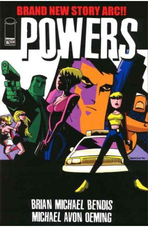 Powers 15 published by Image with cover art by Michael Avon Oeming