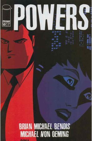 Powers 16 published by Image with cover art by Michael Avon Oeming