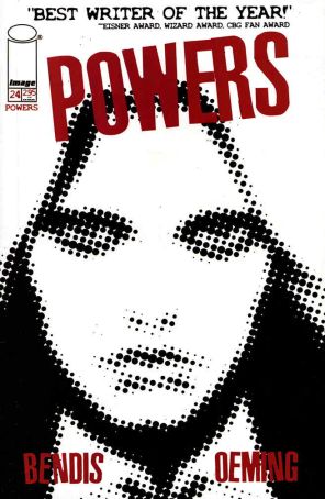 Powers 24 published by Image with cover art by Michael Avon Oeming