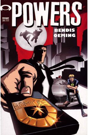 Powers 25 published by Image with cover art by Michael Avon Oeming