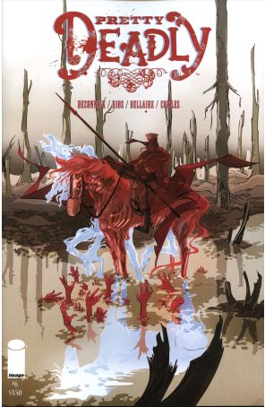 Pretty Deadly 6A published by Image with cover art by Emma Rios