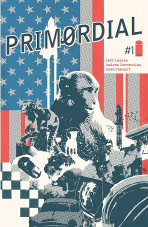 Primordial (Image) 1A published by Image with cover art by Andrea Sorrentino