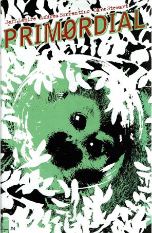 Primordial (Image) 4A published by Image with cover art by Andrea Sorrentino