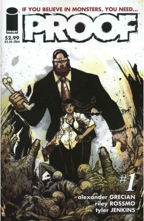 Proof 1 published by Image with cover art by Riley Rossmo