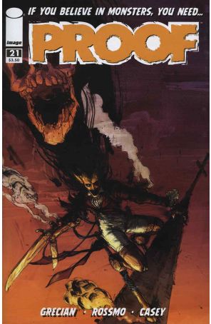 Proof 21 published by Image with cover art by Riley Rossmo