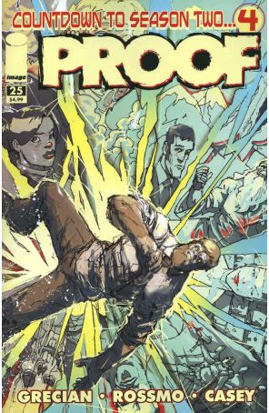 Proof 25 published by Image with cover art by Riley Rossmo