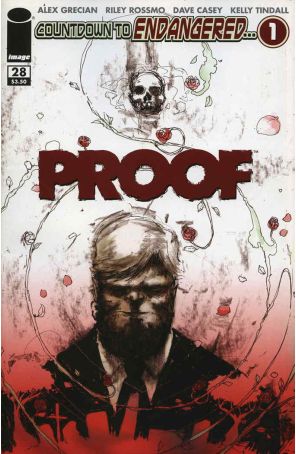 Proof 28 published by Image with cover art by Riley Rossmo