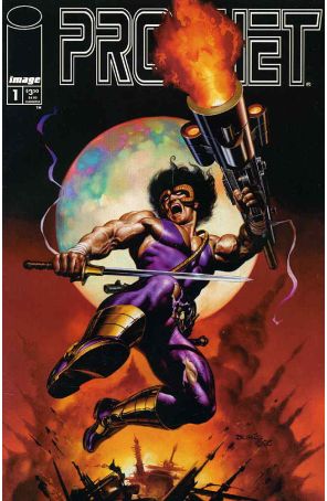 Prophet (Vol. 2) 1A published by Image with cover art by Boris Vallejo
