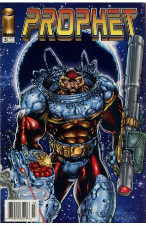 Prophet (Vol. 2) 3 (Newsstand) published by Image with cover art by Stephen Platt