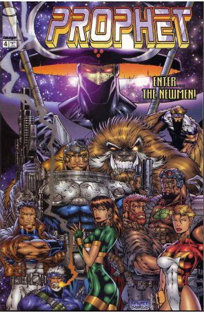 Prophet (Vol. 2) 4 published by Image with cover art by Stephen Platt