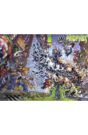 Prophet (Vol. 2) 5 published by Image with cover art by Stephen Platt