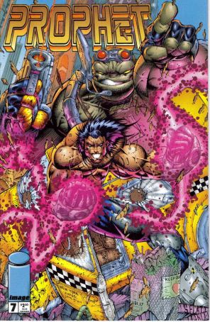 Prophet (Vol. 2) 7 published by Image with cover art by Stephen Platt