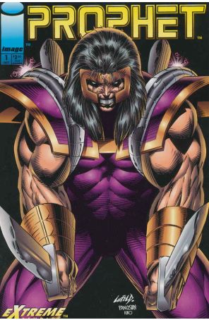Prophet 1 published by Image with cover art by Rob Liefeld