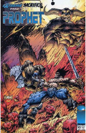 Prophet 10 published by Image with cover art by Stephen Platt