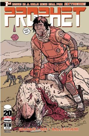 Prophet 21 (2nd) published by Image with cover art by Marian Churchland