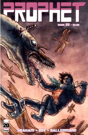Prophet 22 published by Image with cover art by Simon Roy