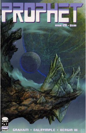 Prophet 29 published by Image with cover art by Fil Barlow