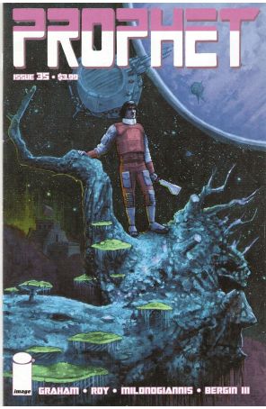Prophet 35 published by Image with cover art by Zachary Baldus