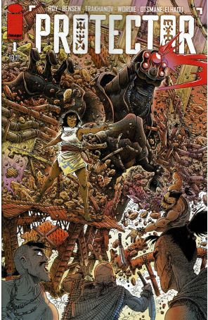 Protector 1 published by Image with cover art by James Stokoe