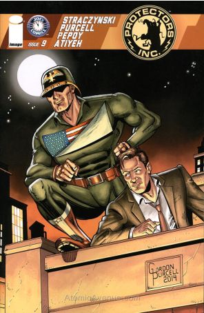 Protectors, Inc. 9 published by Image with cover art by Gordon Purcell