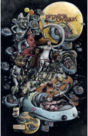 Proxima Centauri 5 published by Image with cover art by Farel Dalrymple