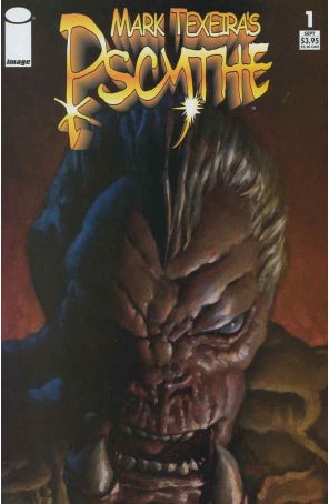 Pscythe 1 published by Image with cover art by Mark Texeira and Jordan Raskin