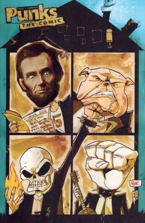 Punks: The Comic 1B published by Image with cover art by Rob Guillory