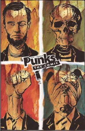 Punks: The Comic 2B published by Image with cover art by Jeff Lemire