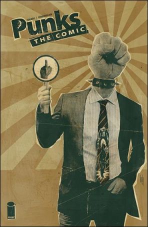 Punks: The Comic 3 published by Image with cover art by Kody Chamberlain