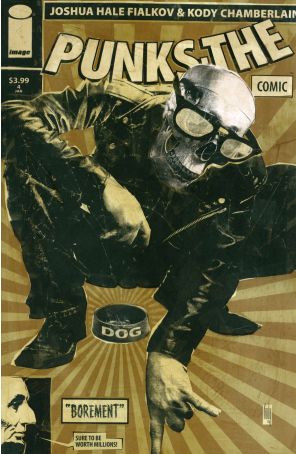 Punks: The Comic 4A published by Image with cover art by Kody Chamberlain