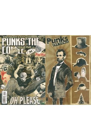 Punks: The Comic 5 published by Image with cover art by Kody Chamberlain
