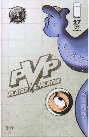 PvP (Vol. 2) 27 published by Image with cover art by Scott Richard Kurtz