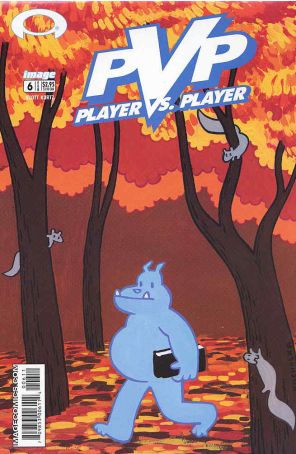 PvP (Vol. 2) 6 published by Image with cover art by James Kochalka