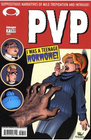 PvP (Vol. 2) 7 published by Image with cover art by Mike Wieringo