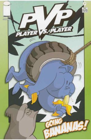 PvP (Vol. 2) 9 published by Image with cover art by Scott Richard Kurtz