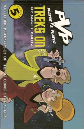 PvP (Vol. 2) TPB 5 published by Image with cover art by Scott Richard Kurtz
