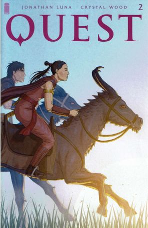 Quest (Image) 2 published by Image with cover art by Jonathan Luna