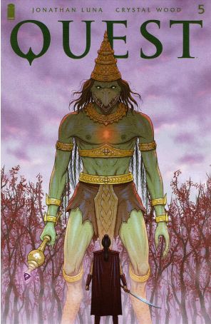 Quest (Image) 5 published by Image with cover art by Jonathan Luna
