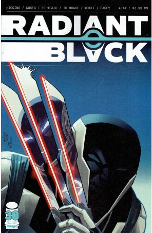 Radiant Black 14A published by Image with cover art by Marcello Costa
