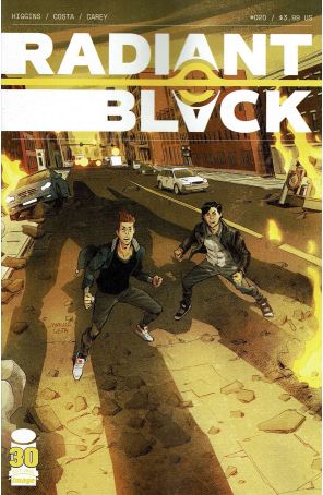 Radiant Black 20A published by Image with cover art by Federico Sabbatini