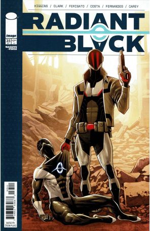 Radiant Black 35A published by Image with cover art by Marcelo Costa