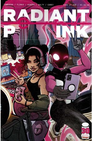 Radiant Pink 1A published by Image with cover art by Emma Kubert
