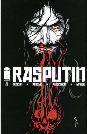 Rasputin 10 published by Image with cover art by Riley Rossmo