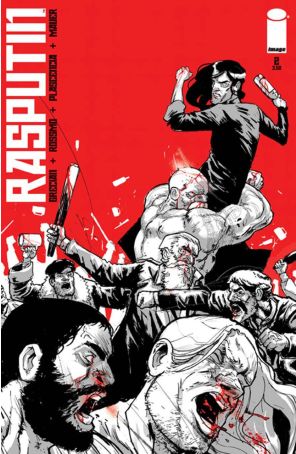 Rasputin 2 published by Image with cover art by Riley Rossmo