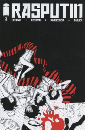 Rasputin 3 published by Image with cover art by Riley Rossmo