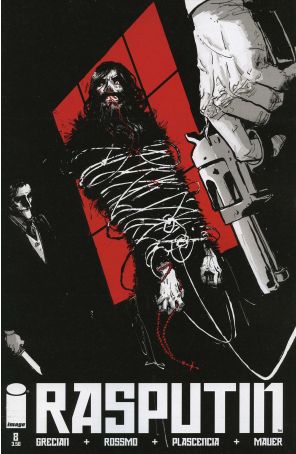 Rasputin 8 published by Image with cover art by Riley Rossmo