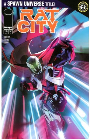 Rat City 14A published by Image with cover art by Federico Sabbatini