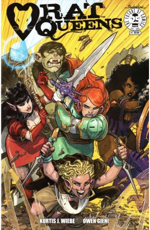 Rat Queens (2nd Series) 1 published by Image with cover art by Owen Gieni